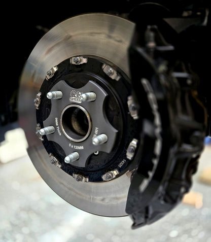 9MM FRONT WHEEL SPACER KIT for C8 Z06