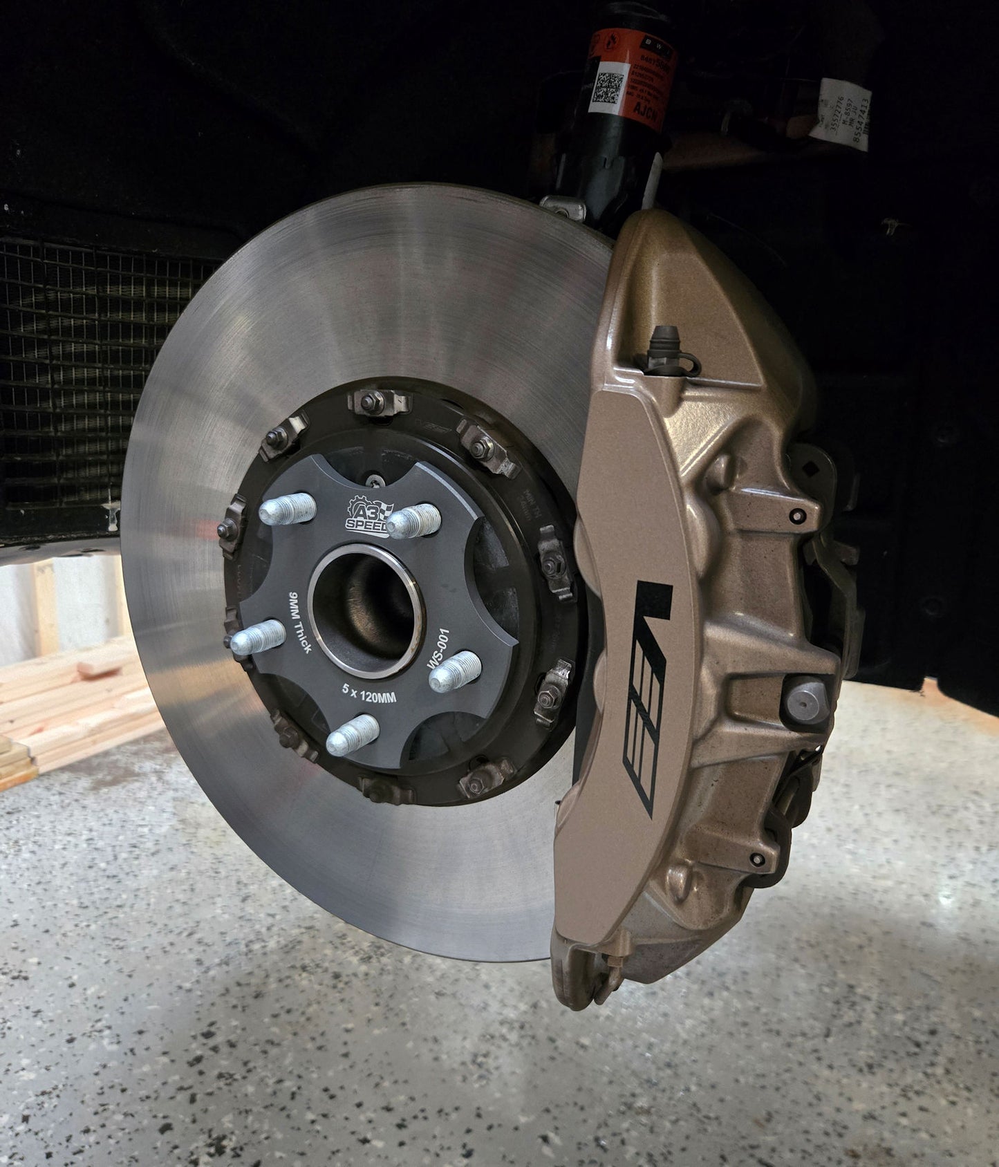 9mm Front Wheel Spacer Kit - Cadillac CT5-V Blackwing