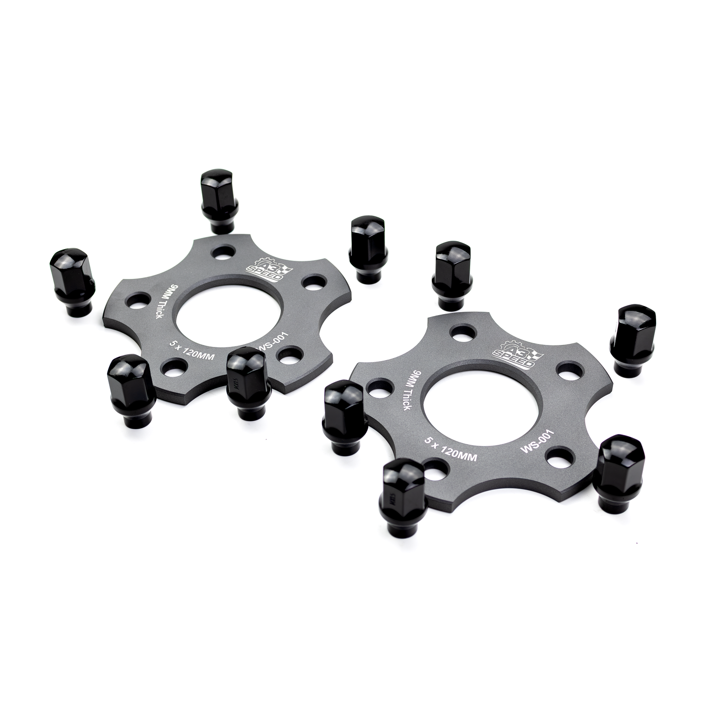 9MM FRONT WHEEL SPACER KIT for C8 Z06